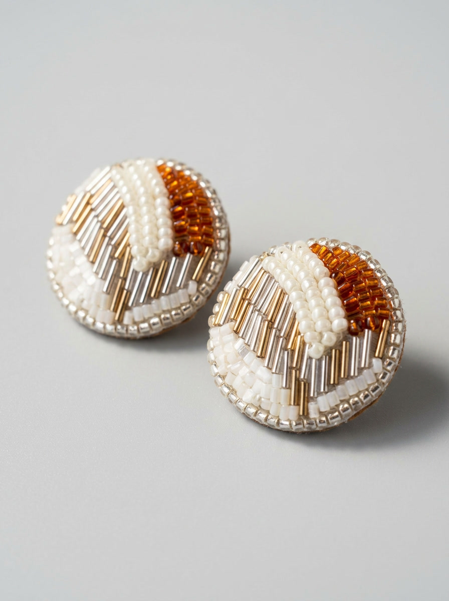 Nest Beaded Studs