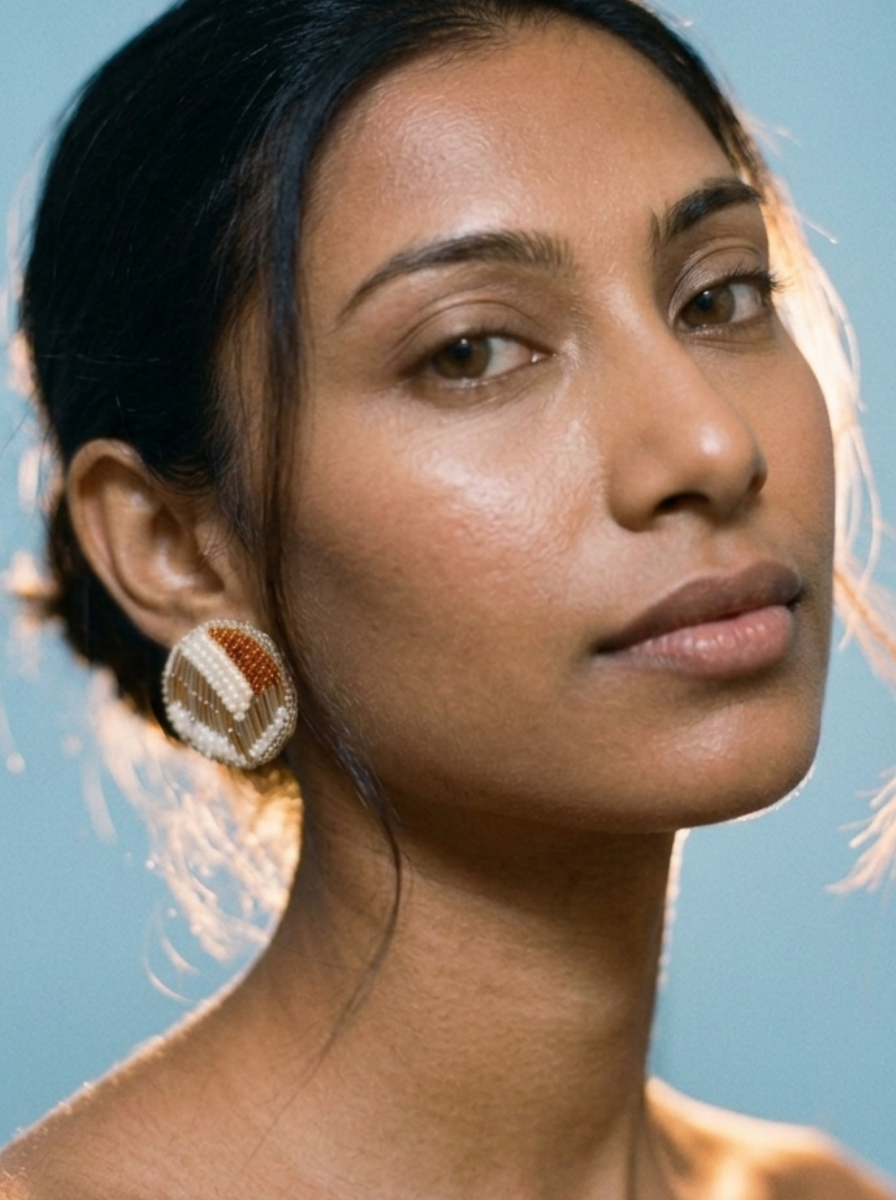 Nest Beaded Studs